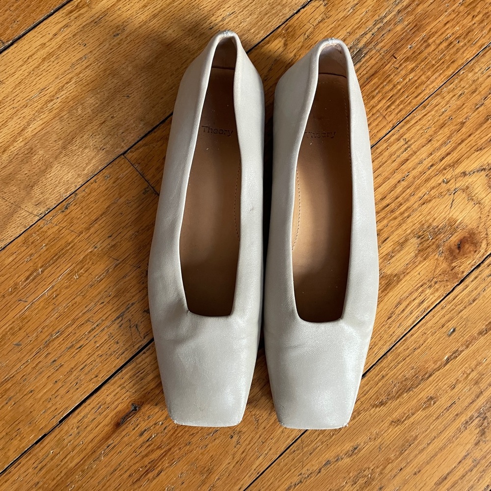 Theory ballet flats